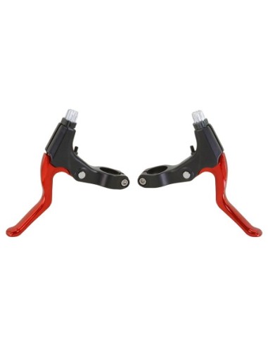 Cantilever Alloy Brake Lever Set 228-AD Black/RED.